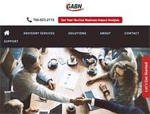 Tablet Screenshot of gabn.net